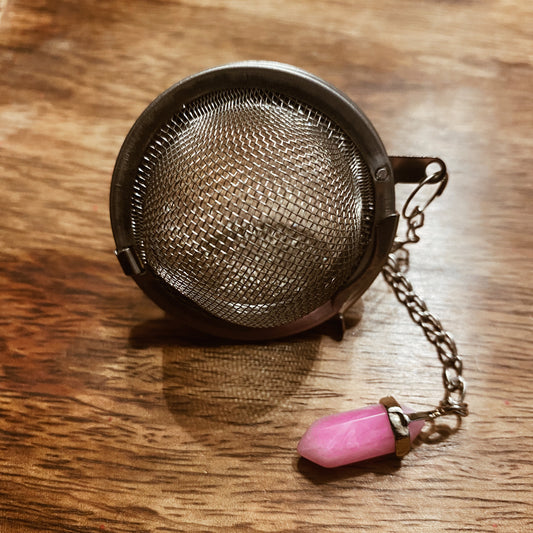 Loose Leaf Tea Steeper - PENDANT (MAGENTA)