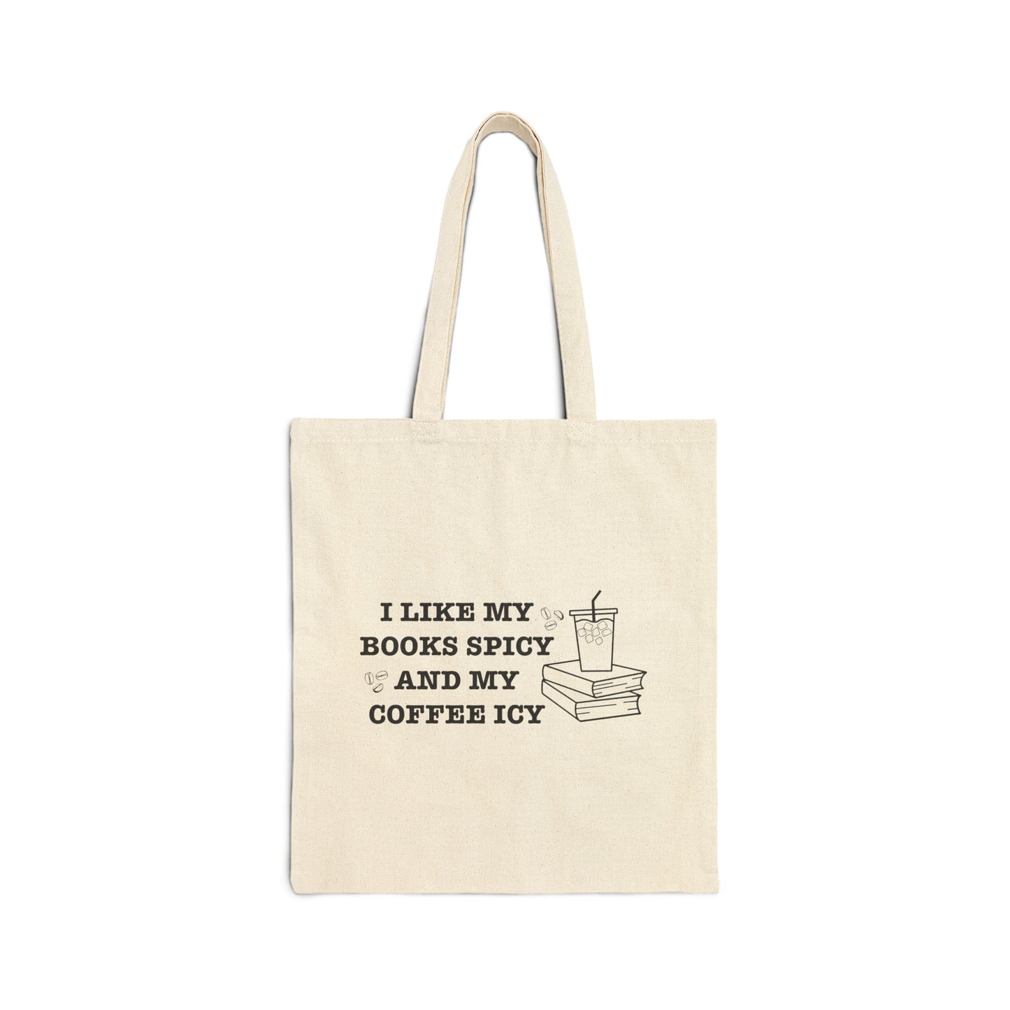 Tote Bag - I LIKE BOOKS SPICY/COFFEE ICY