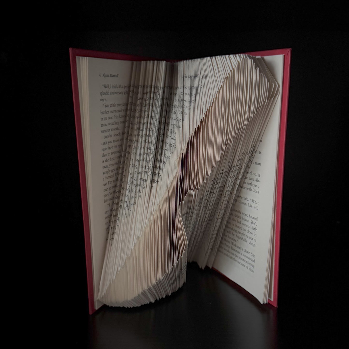 Book Art - KNIFE