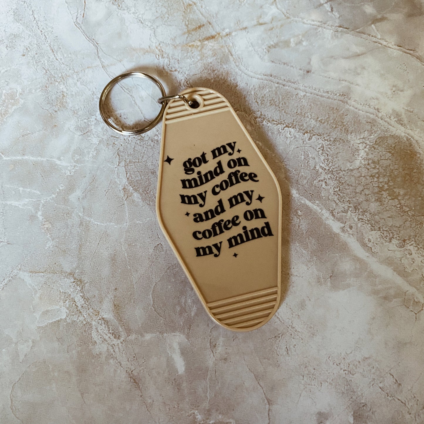 Key Chain - GOT MY MIND ON MY COFFEE