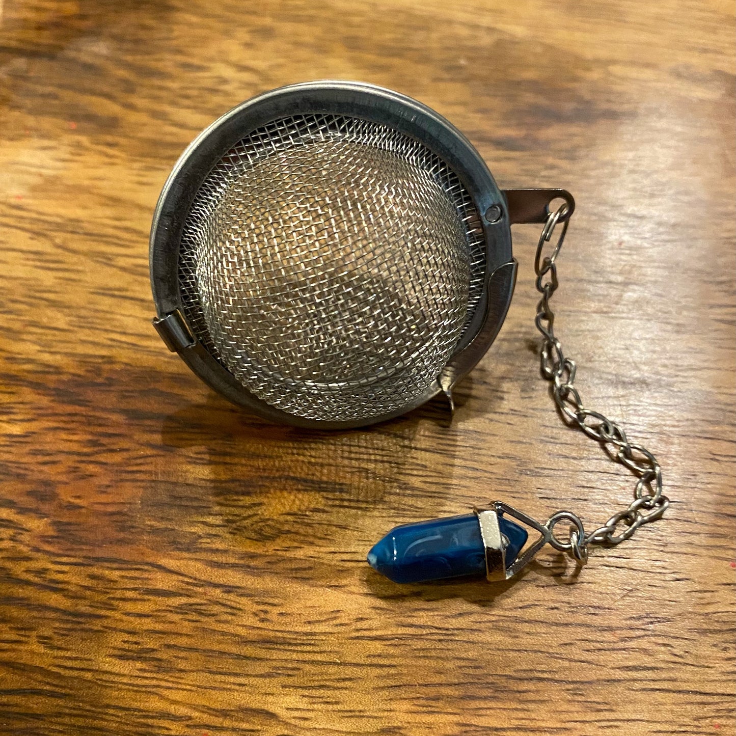 Loose Leaf Tea Steeper - PENDANT (NAVY BLUE)