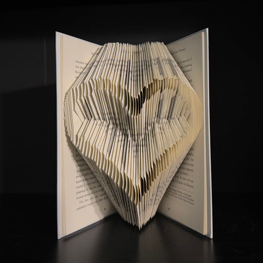 Book Art - OPEN HEART