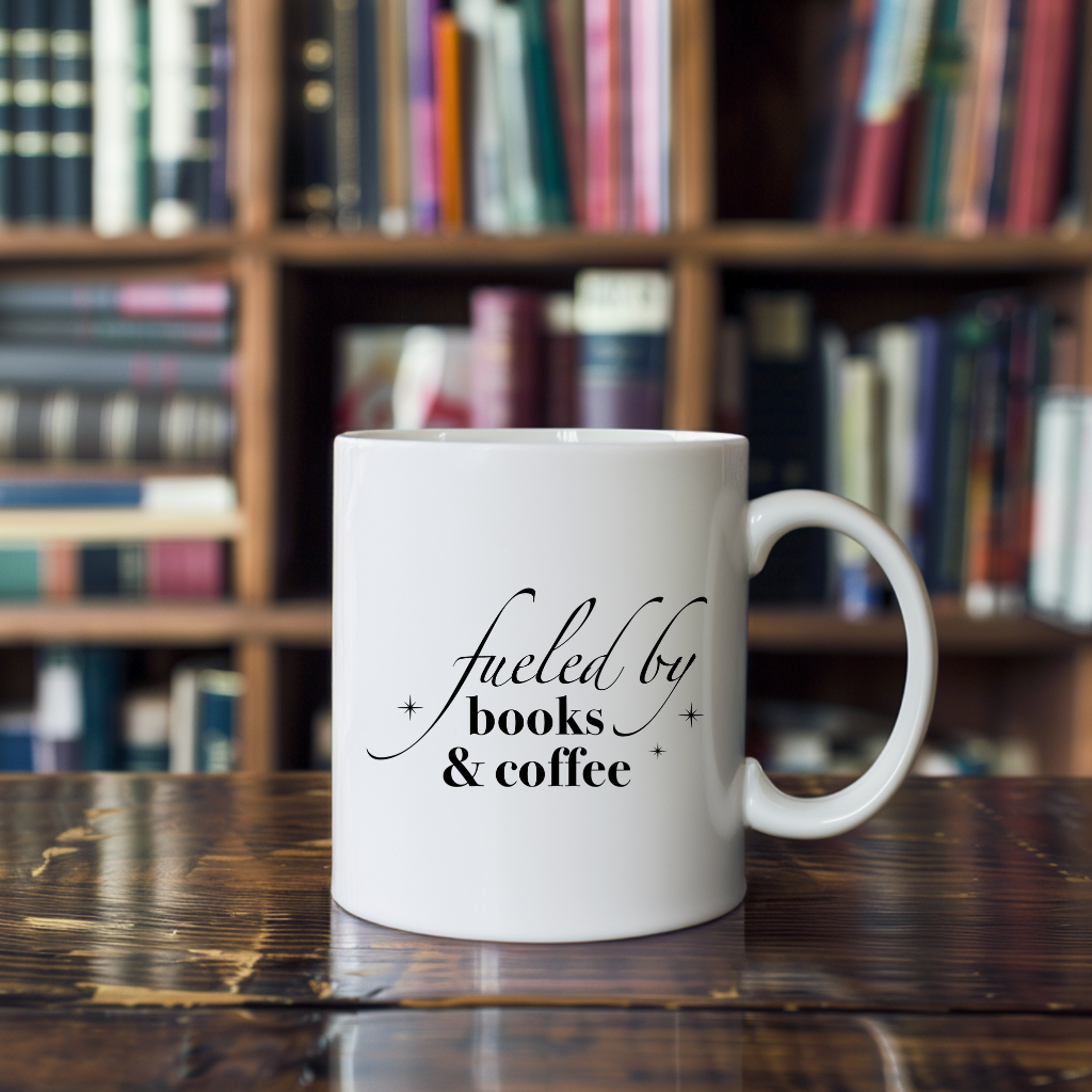 Mug - FUELED BY BOOKS AND COFFEE